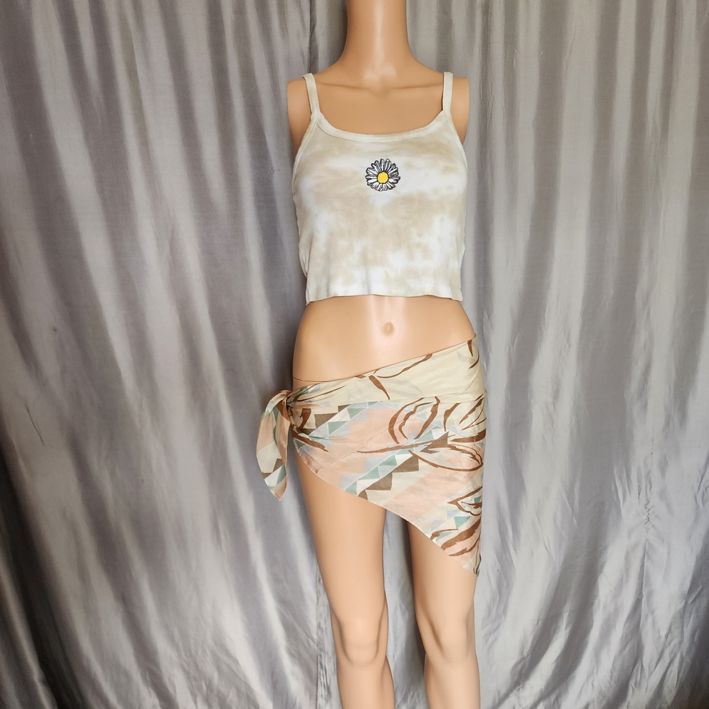 Vibe Cream Ribbed Top